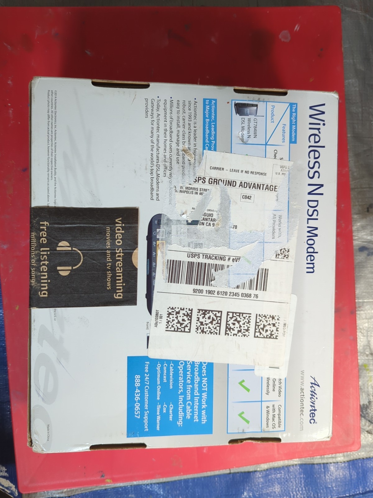 Actiontec WireNdsl Modem-DSL Modem/ Router