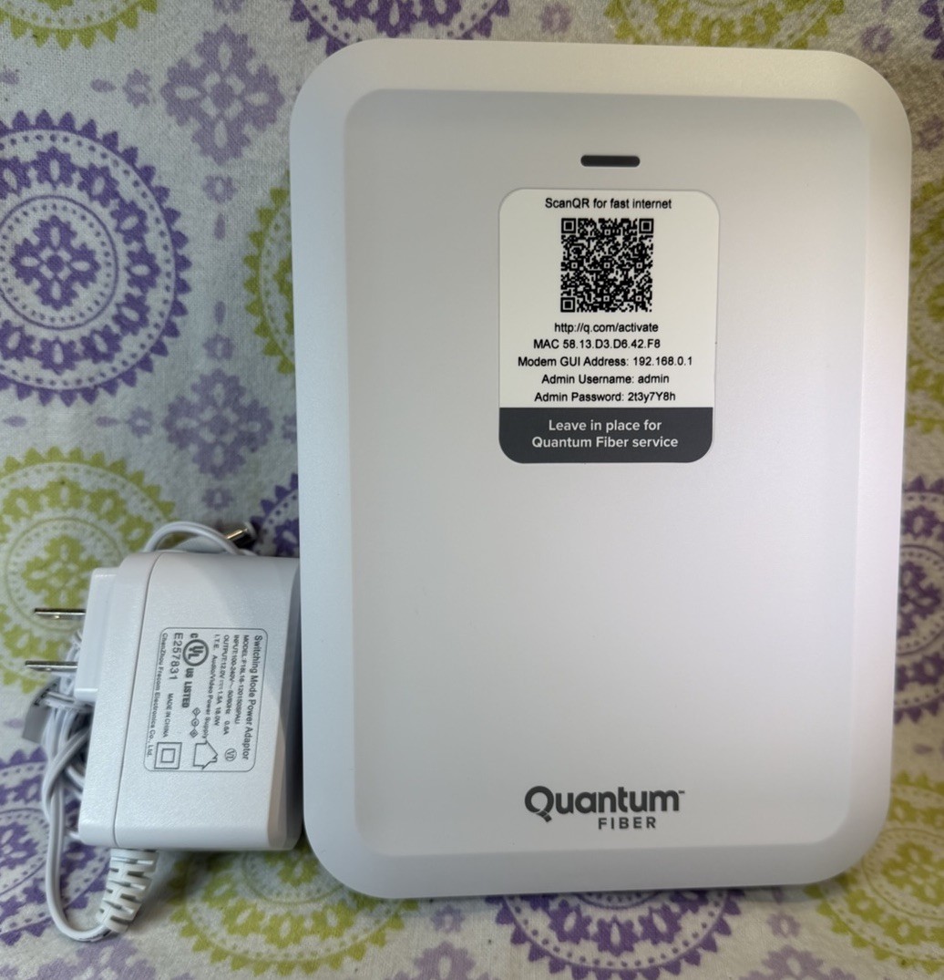 Quantum Fiber C6500XK High performance Modem Class 1 Genuine OEM USED