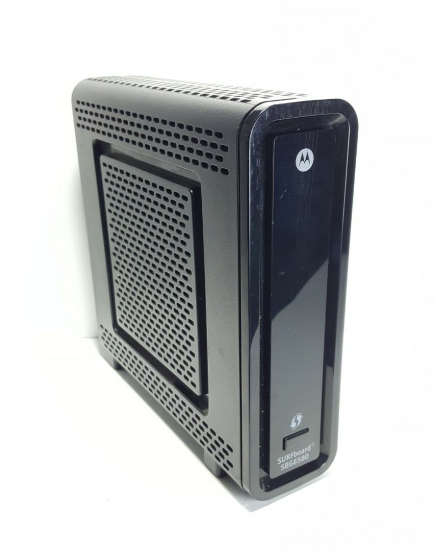 Arris / Motorola Surfboard SBG6580 DOCSIS3.0 Modem WiFi Router -No Power Adapter