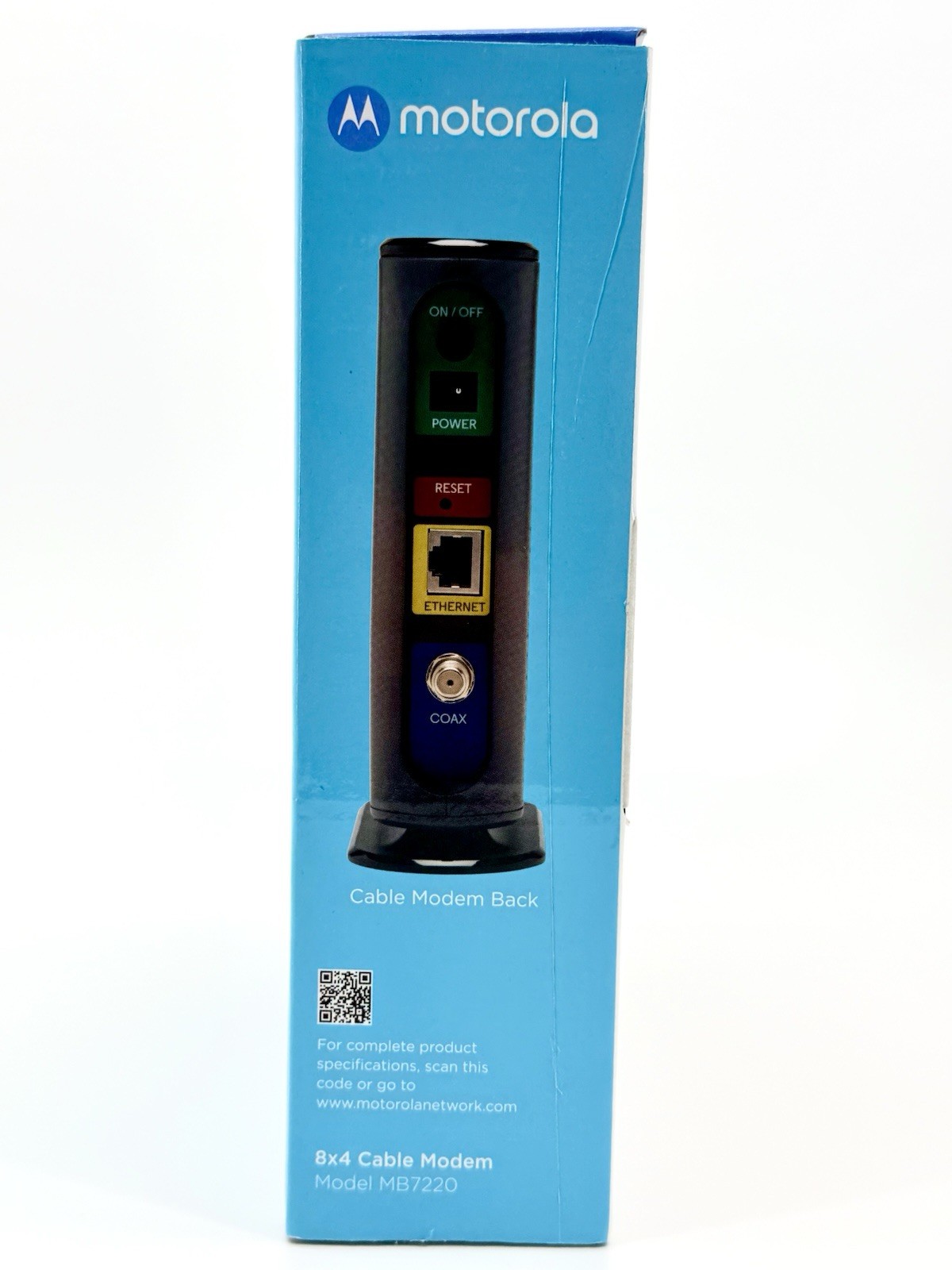 Motorola MB7220 DOCSIS /3.0 Cable Modem 8×4 343 mbps