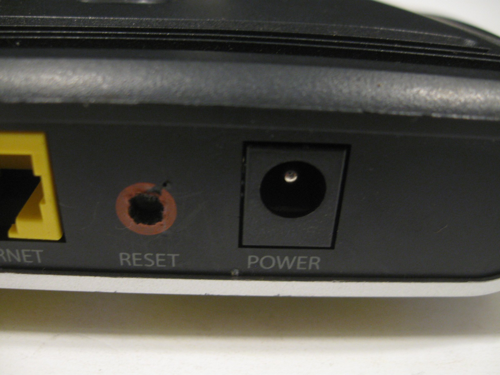 AT&T High Speed DSL Modem, power cord, and box: 3360, 58111-003-00