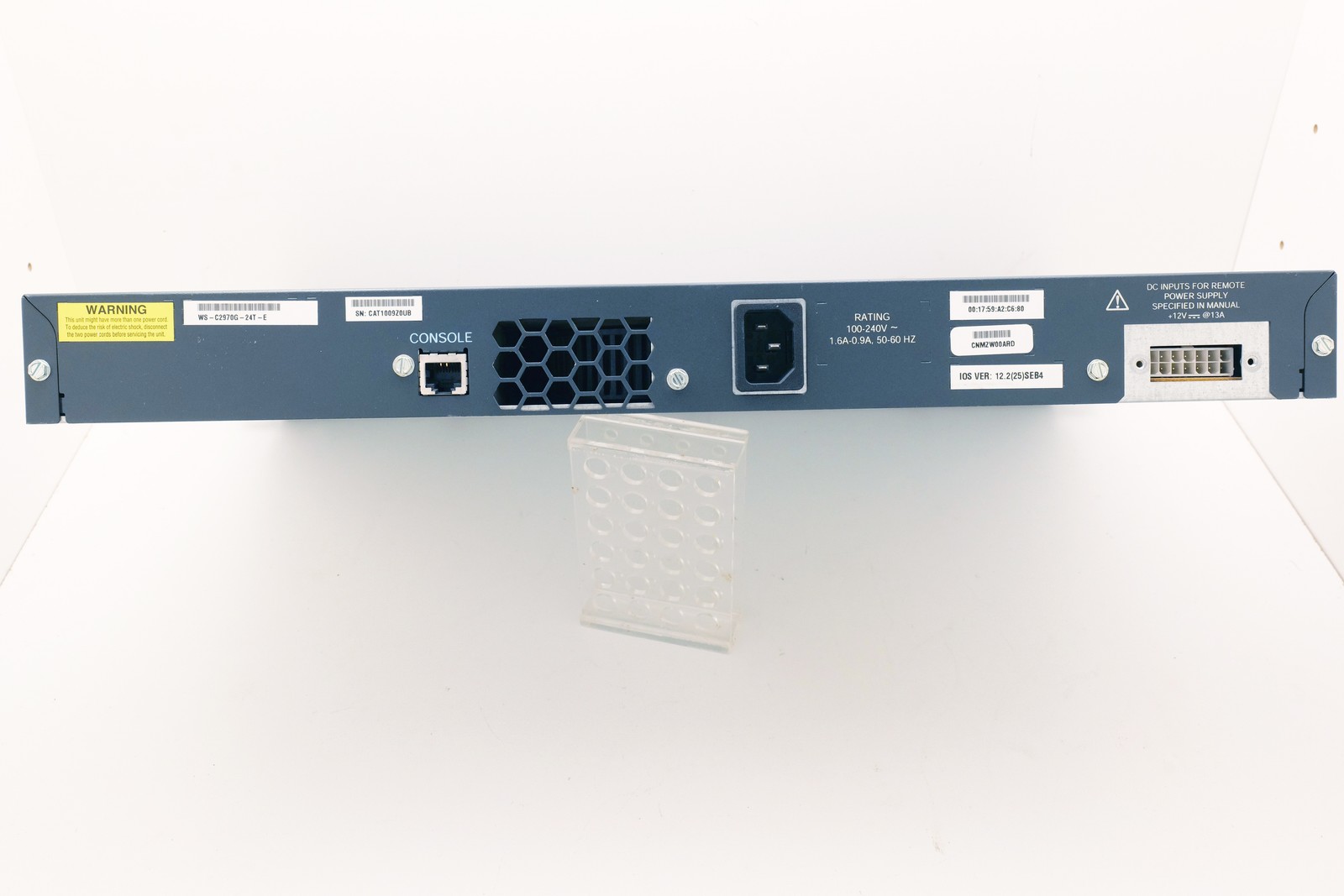 Cisco Catalyst 2970G-24T-E 24-Port Gigabit Ethernet Switch Rackmount