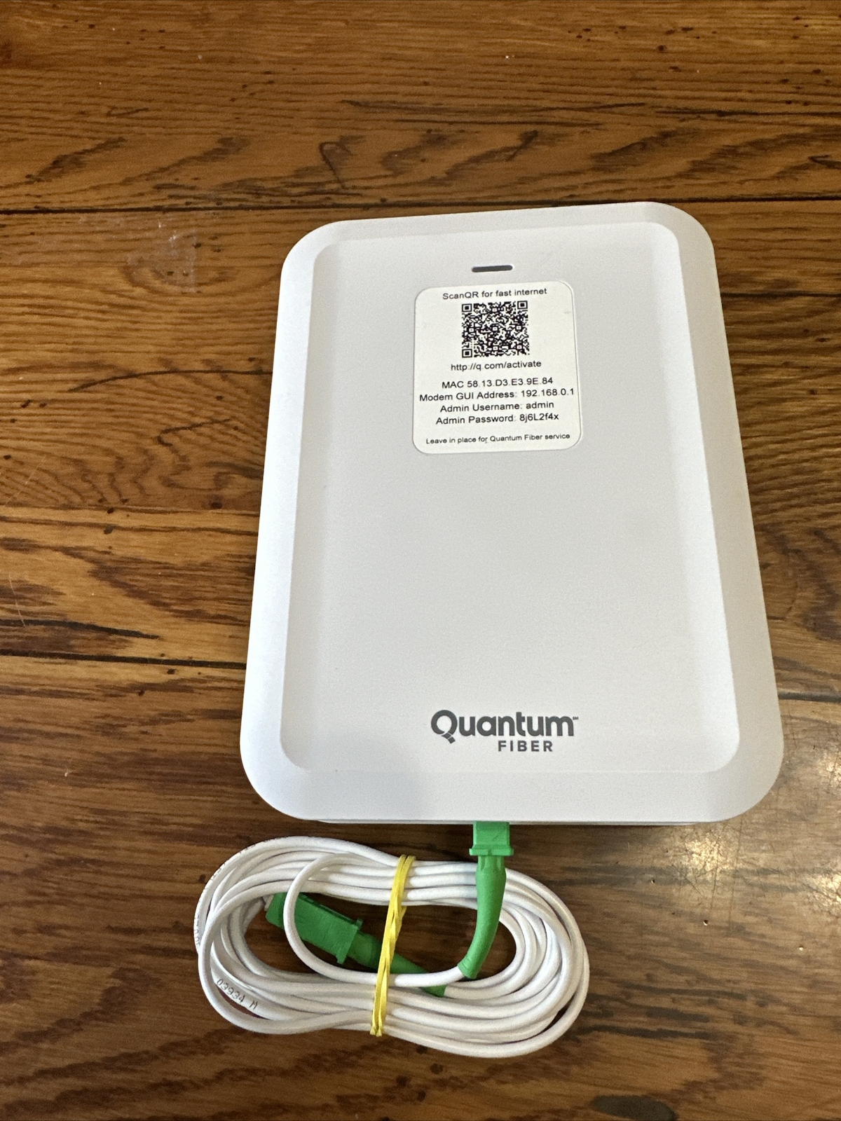 Quantum Fiber C5500XK High Performance Modem