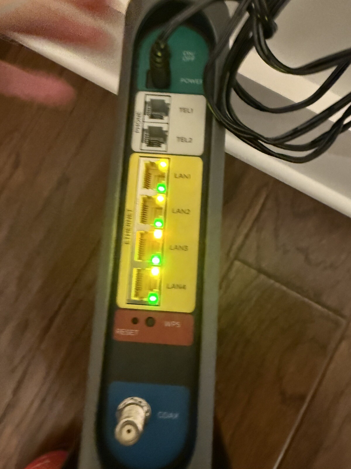 Motorola MT7711 Cable Modem Plus Router Open As Is See Photos