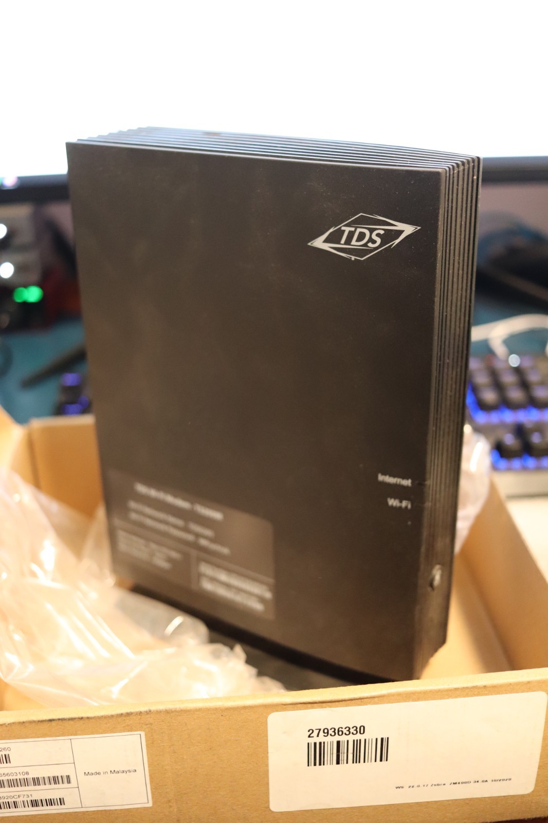 Windstream Actiontec T3200 Wi-Fi Modem Router 2.4GHz–Works/Needs Power Cord