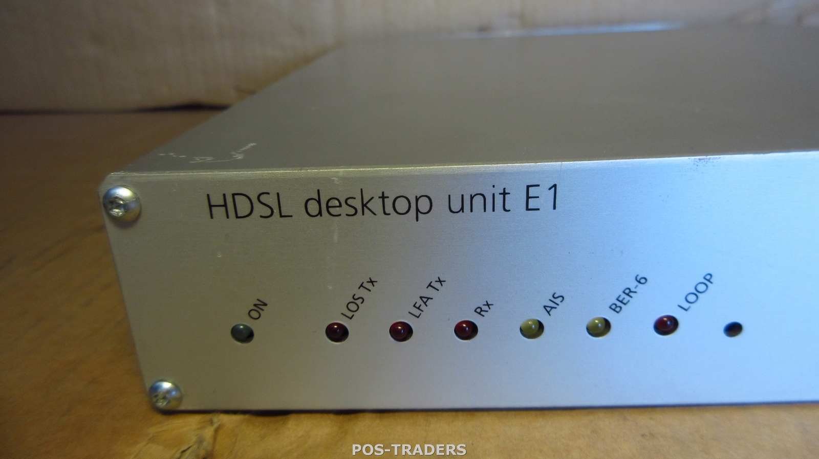 ASCOM CH-3000 COLT-2 HDSL Lecar Desktop Unit E1 120771 – Incl G.703 module