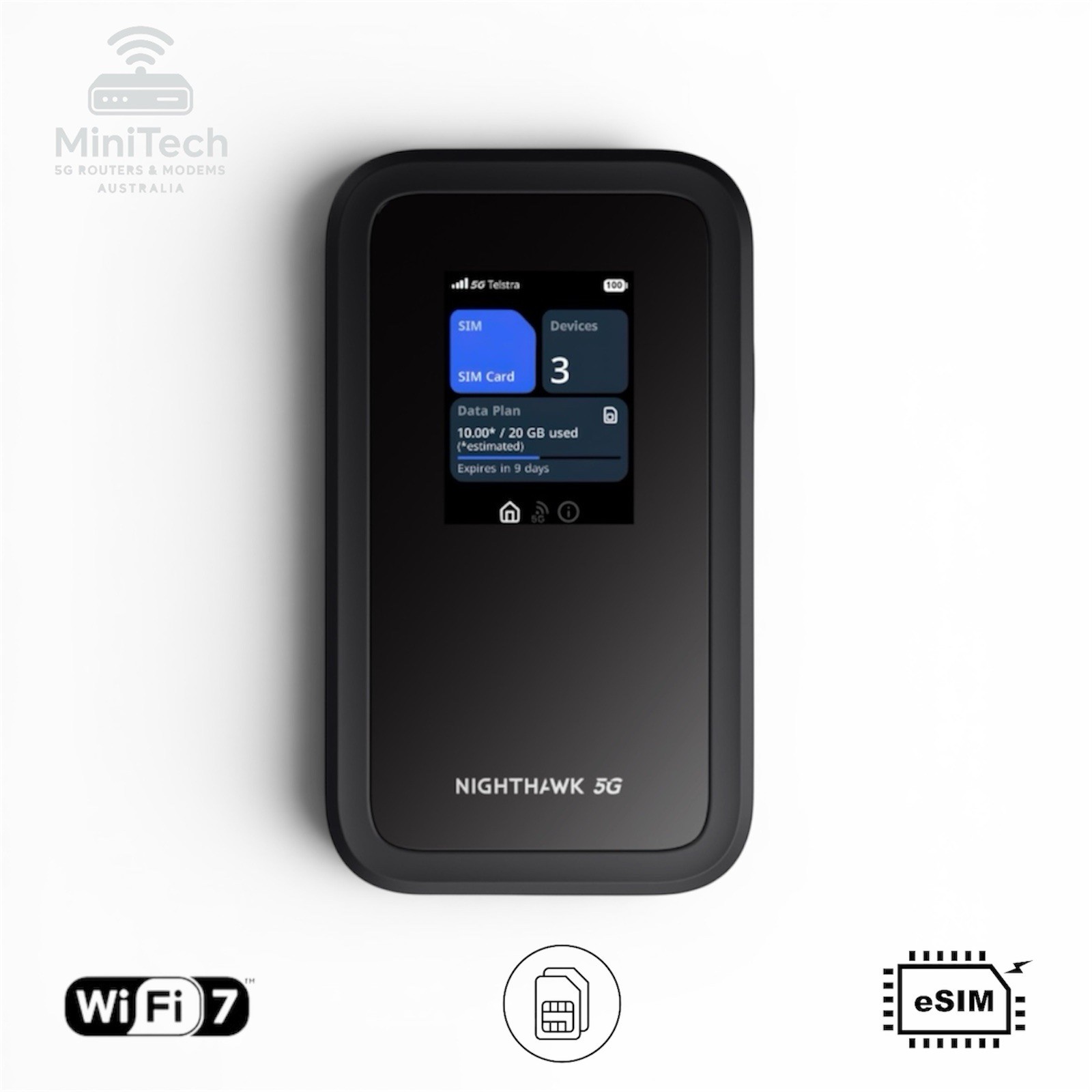 Netgear MH7150 NightHawk M7 WIFI7 5G Mobile Router