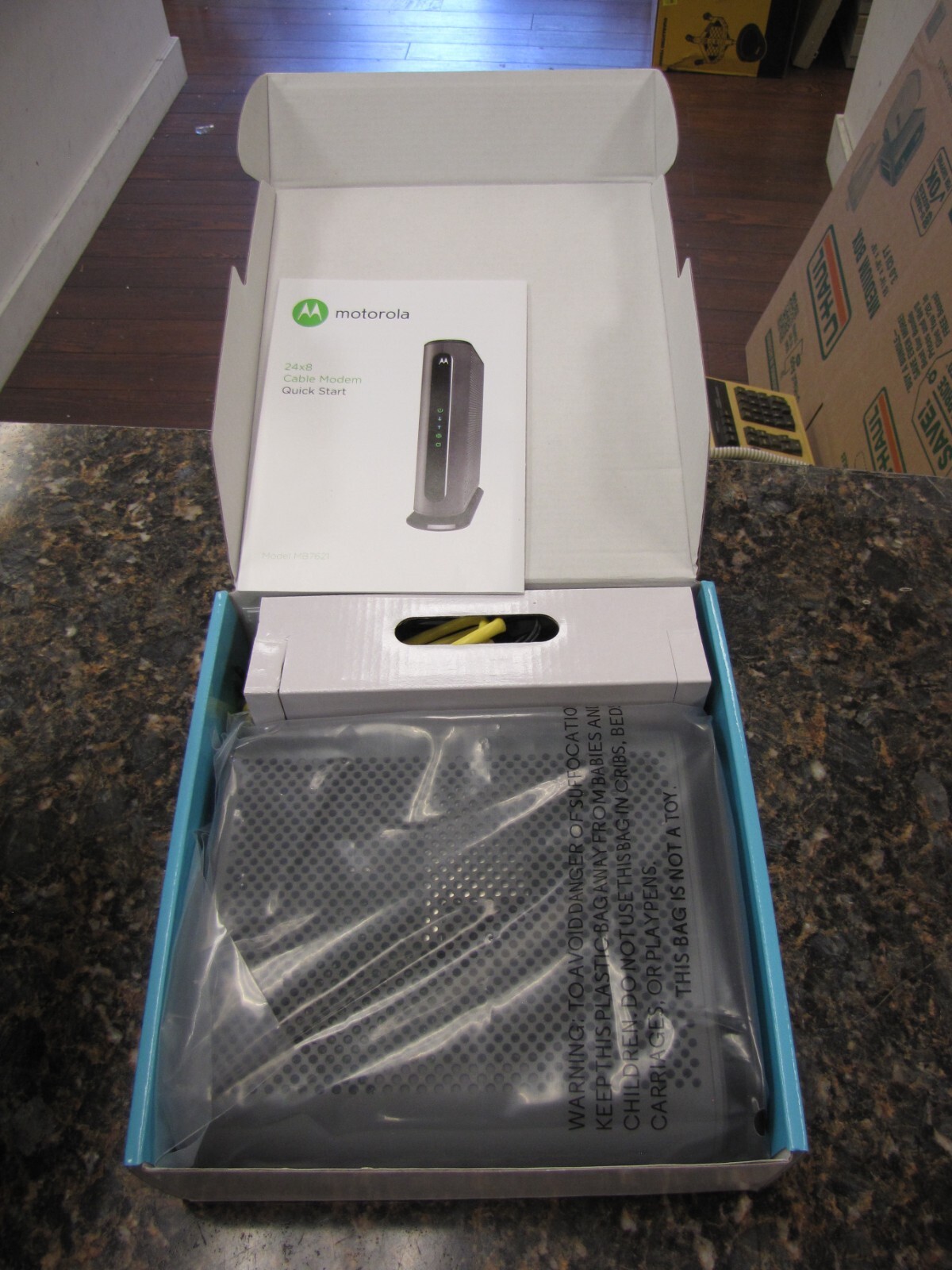 New Motorola MB7621 1000+ Mbps 24×8 Cable Modem DOCS IS 3.0 Xfinity Cox