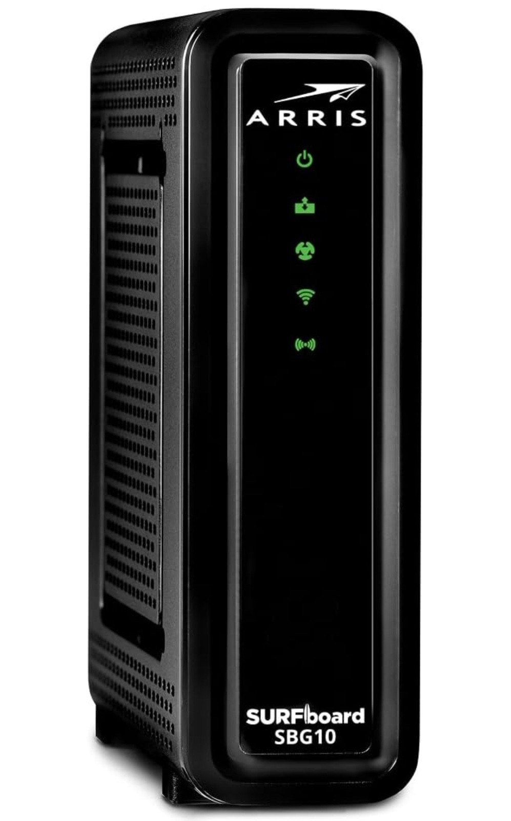 ARRIS SURFboard SBG10 DOCSIS 3.0 Cable Modem Wi-Fi Router AC1600Mbps