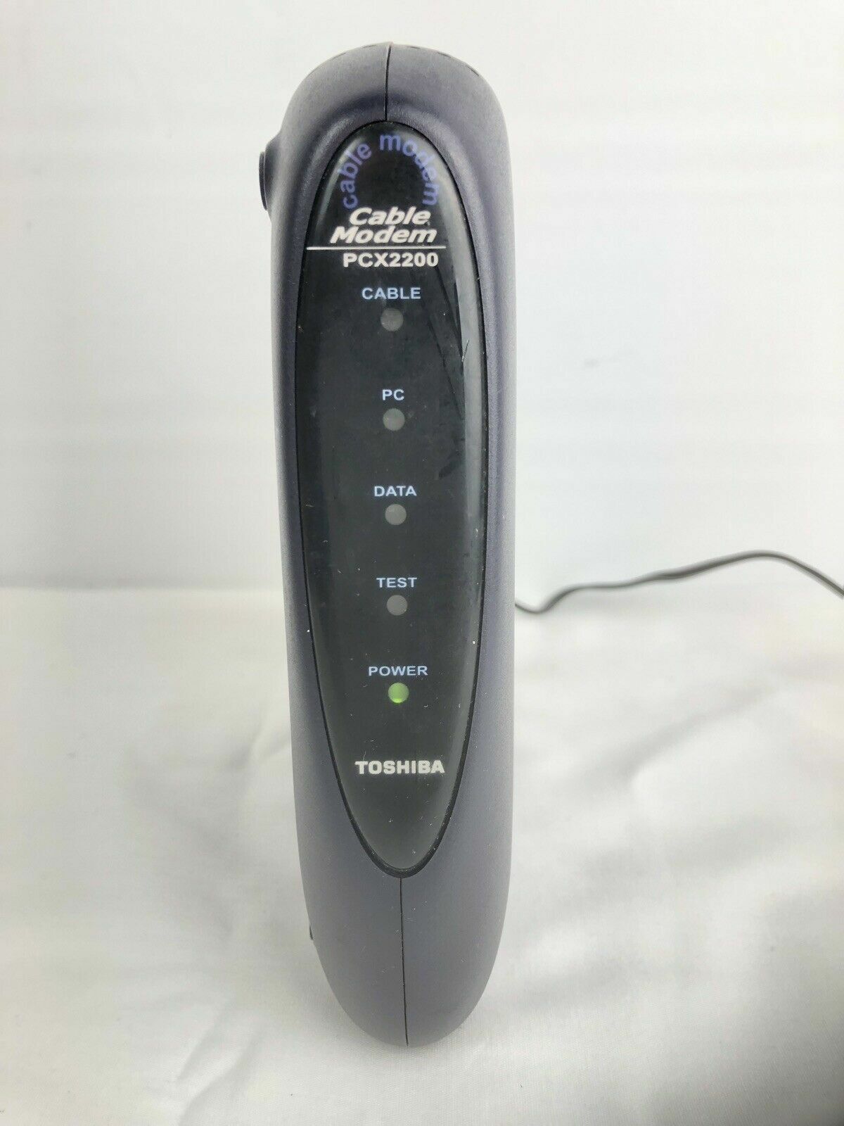 Toshiba PCX2200 Cable Modem DAZ8817F For Home or Office 43 Mbps DOCSIS 2.0