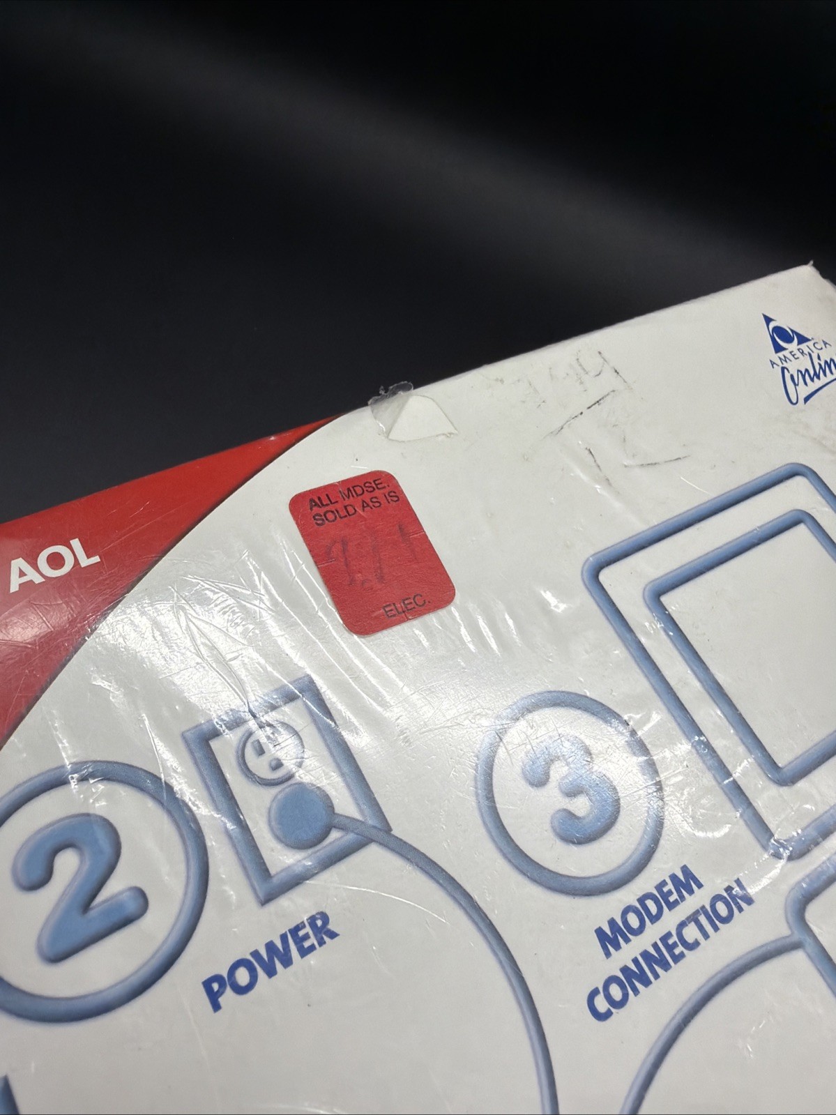 Vintage Rare Modem Kit from AOL Dial-Up Internet Connectivity New Sealed