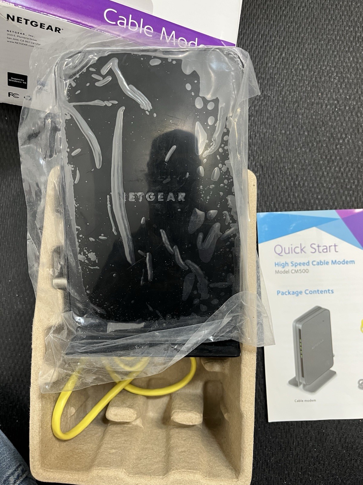 NETGEAR CM500 (CM500100NAS) 680 Mbps – Black