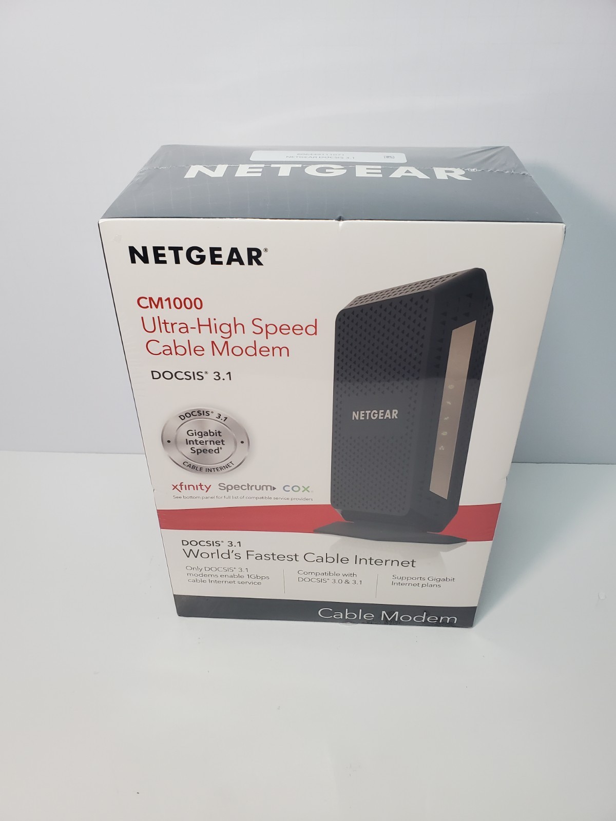 New & Sealed Netgear CM1000 DOCSIS Ultra-High Speed Cable Modem Free Shipping!