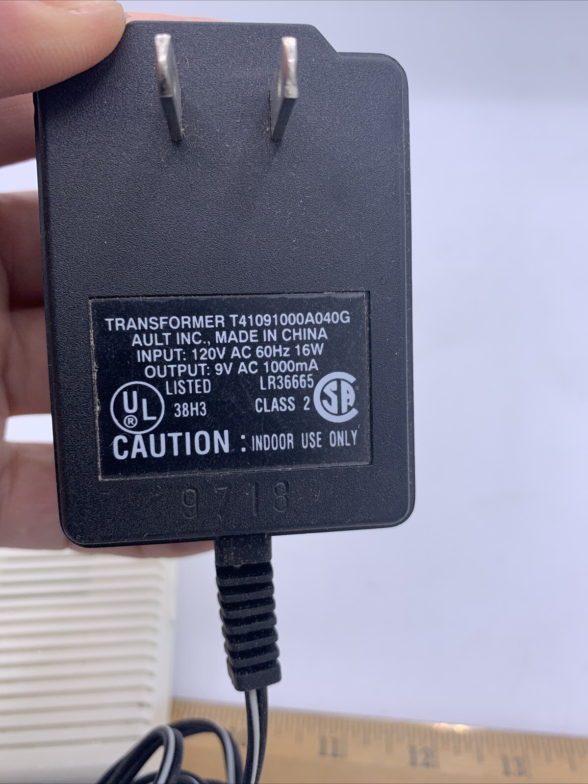 USR US Robotics Sportster Modem External Faxmodem 0459 w/Power Supply & Cable
