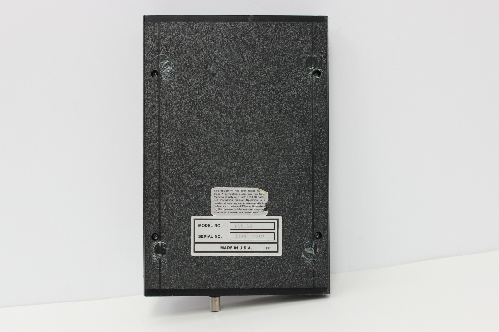 BLACK BOX PCD12B A/C-3(B) EXTERNAL BOX *NO AC ADAPTER*