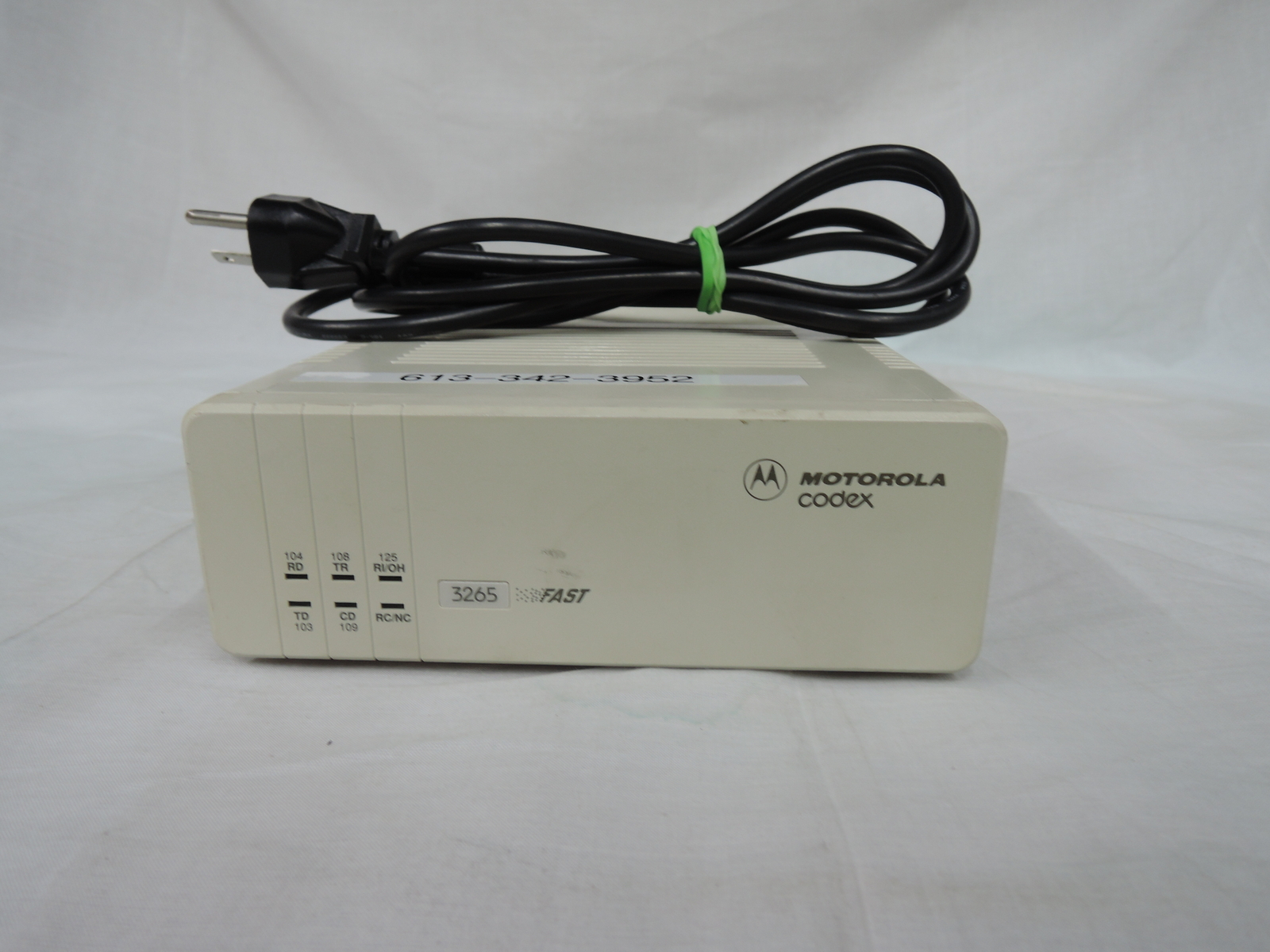 Motorola Codex 3260 Data Modem V.34 Analog Dial-Up Network Modem Tested