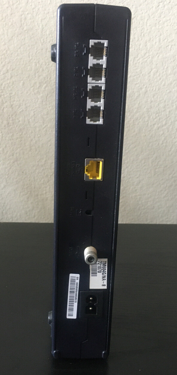 ARRIS TM604G Ethernet Internet Telephone 4 Port VOIP Modem