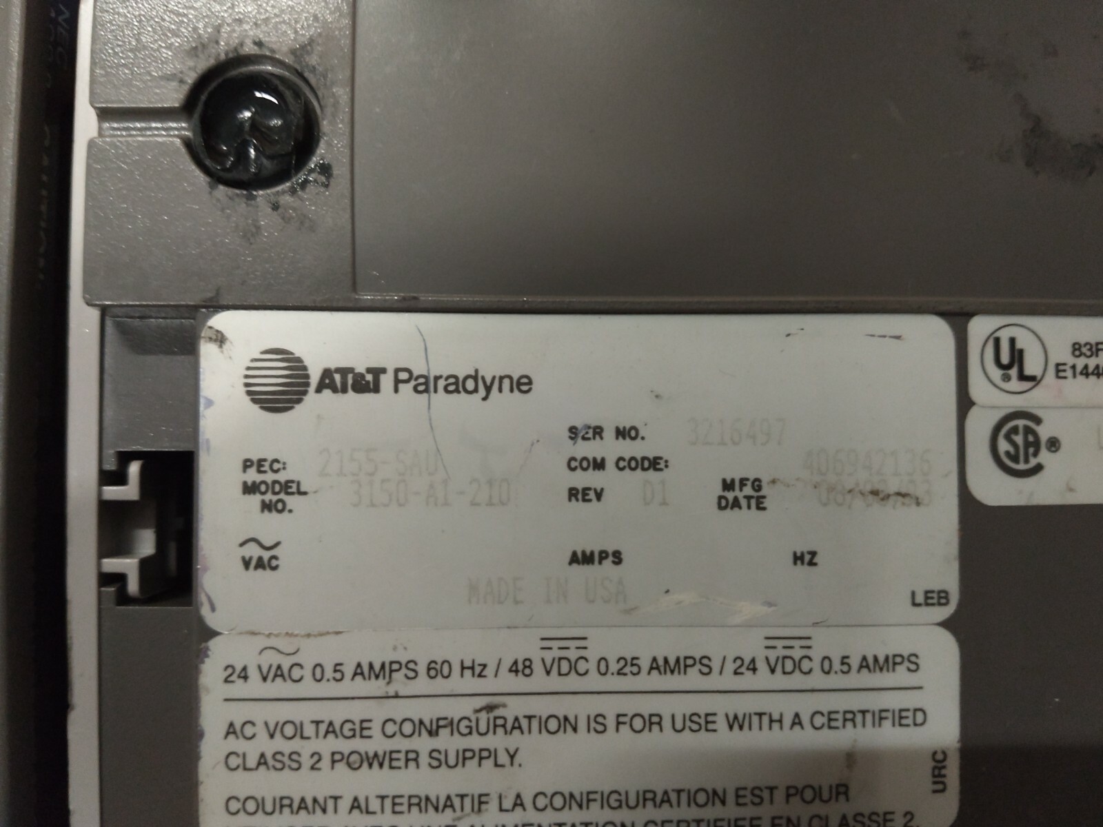 Mixed Lot of 7 Paradyne, AT&T, Lucent Modems