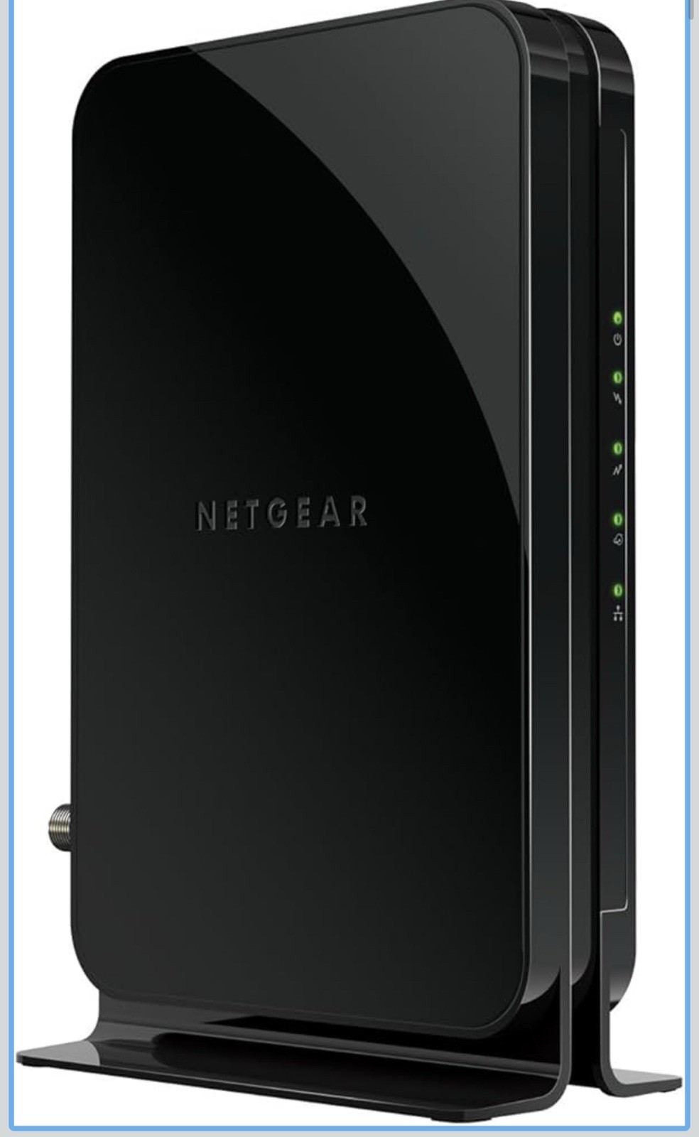 NETGEAR Cable Modem DOCSIS 3.0 (CM500) Compatible Major Providers Up to 400 Mbps