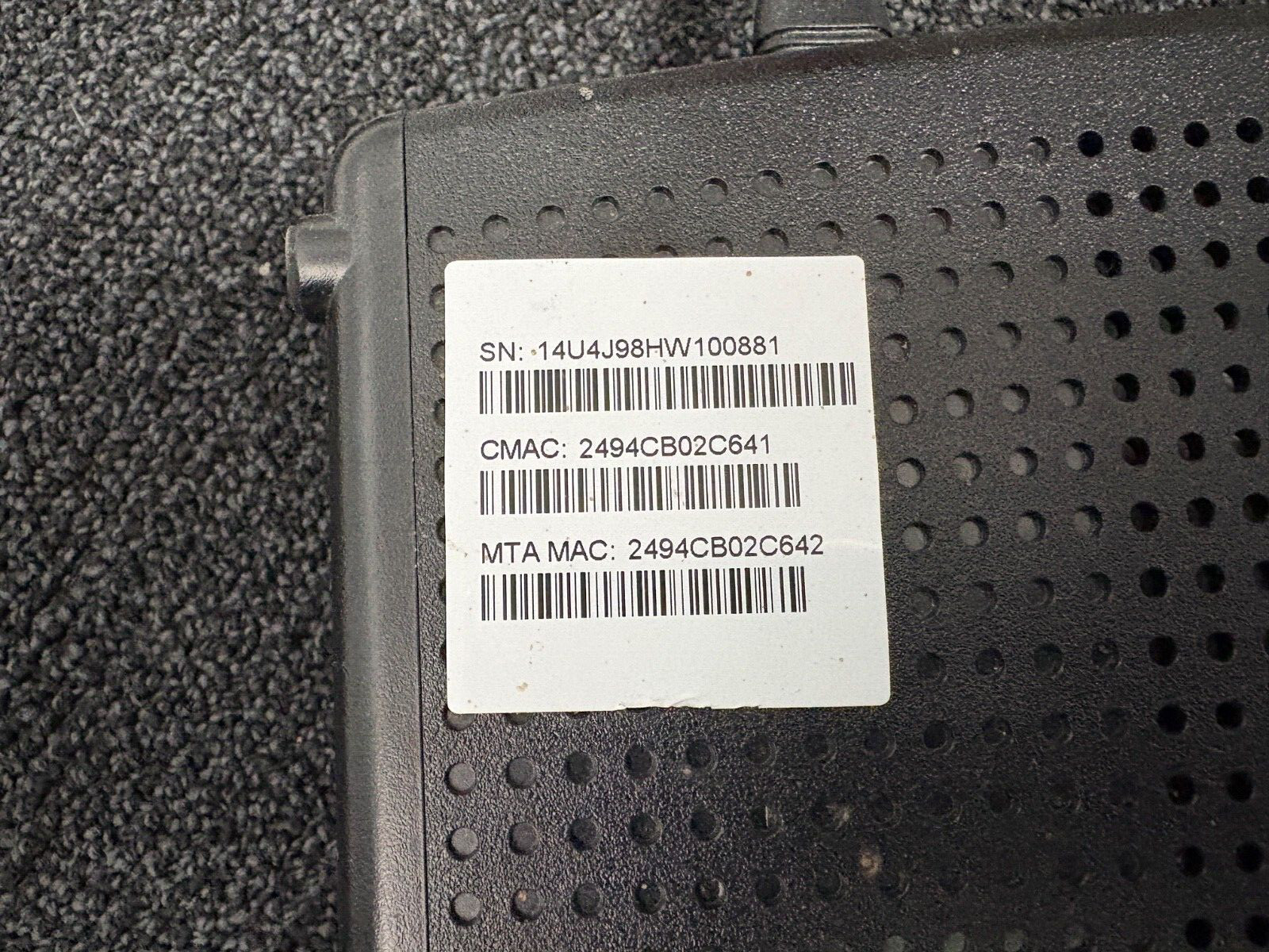Cable Modem TM804G Arris Touchstone Telephony Docsis 3.0