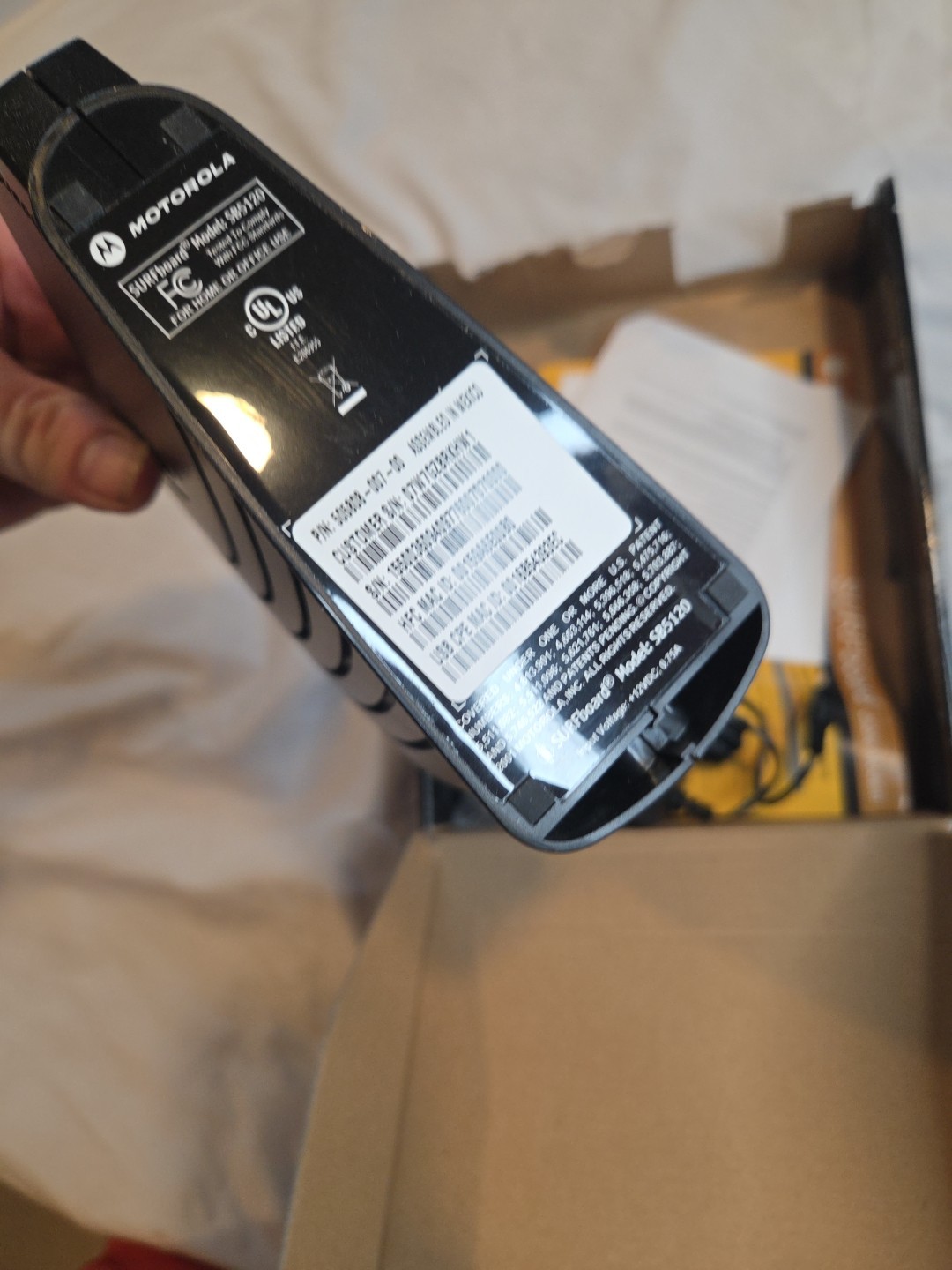 Motorola SB5101 DOCSIS 2.0 Cable Modem with Haxorware