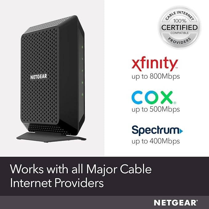NETGEAR Cable Modem DOCSIS 3.0 (CM700-1AZNAS) Excellent Condition!