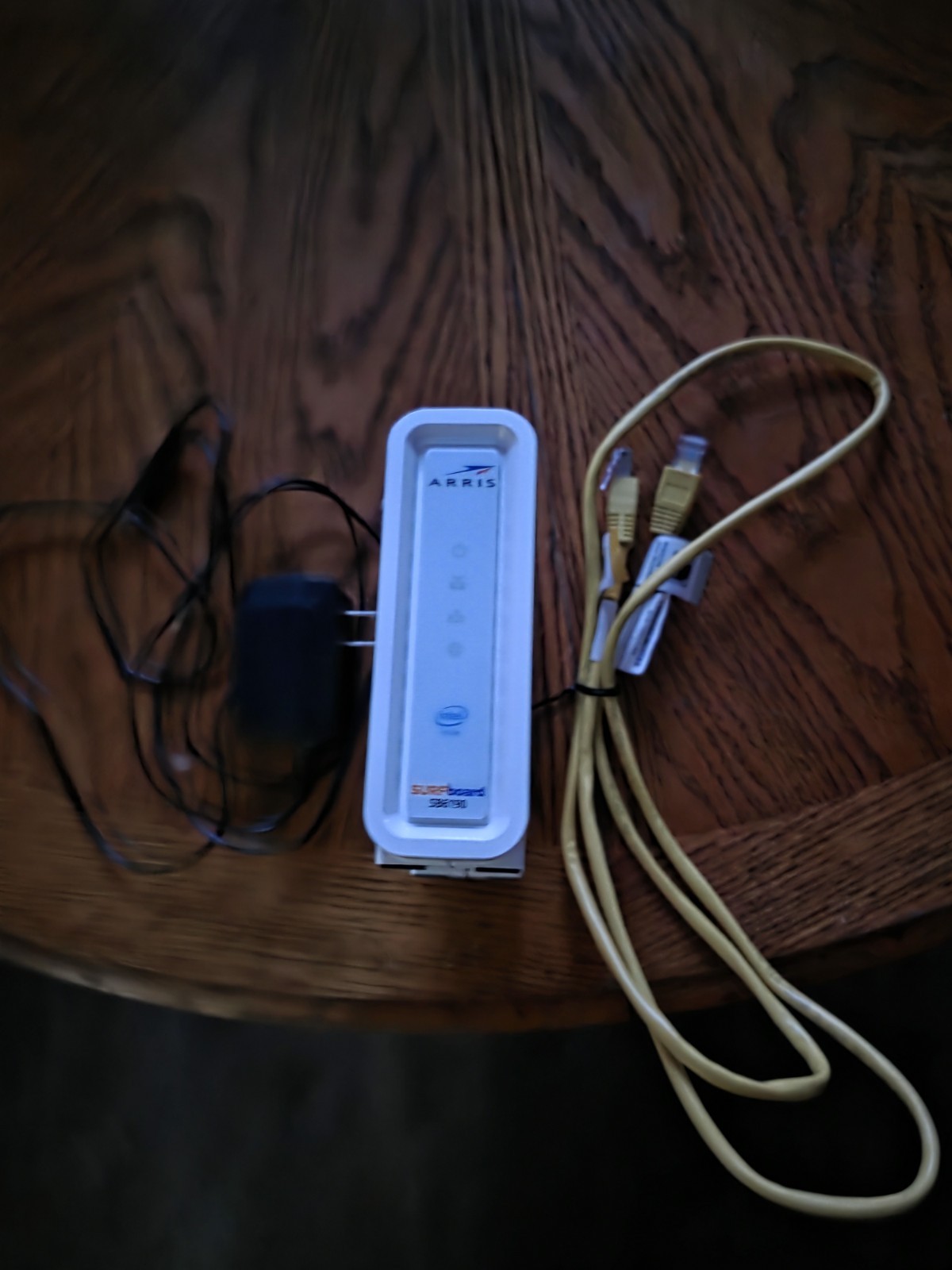ARRIS SURFboard SB6190 DOCSIS 3.0 Cable Modem, Ethernet & Coaxial Ports, White