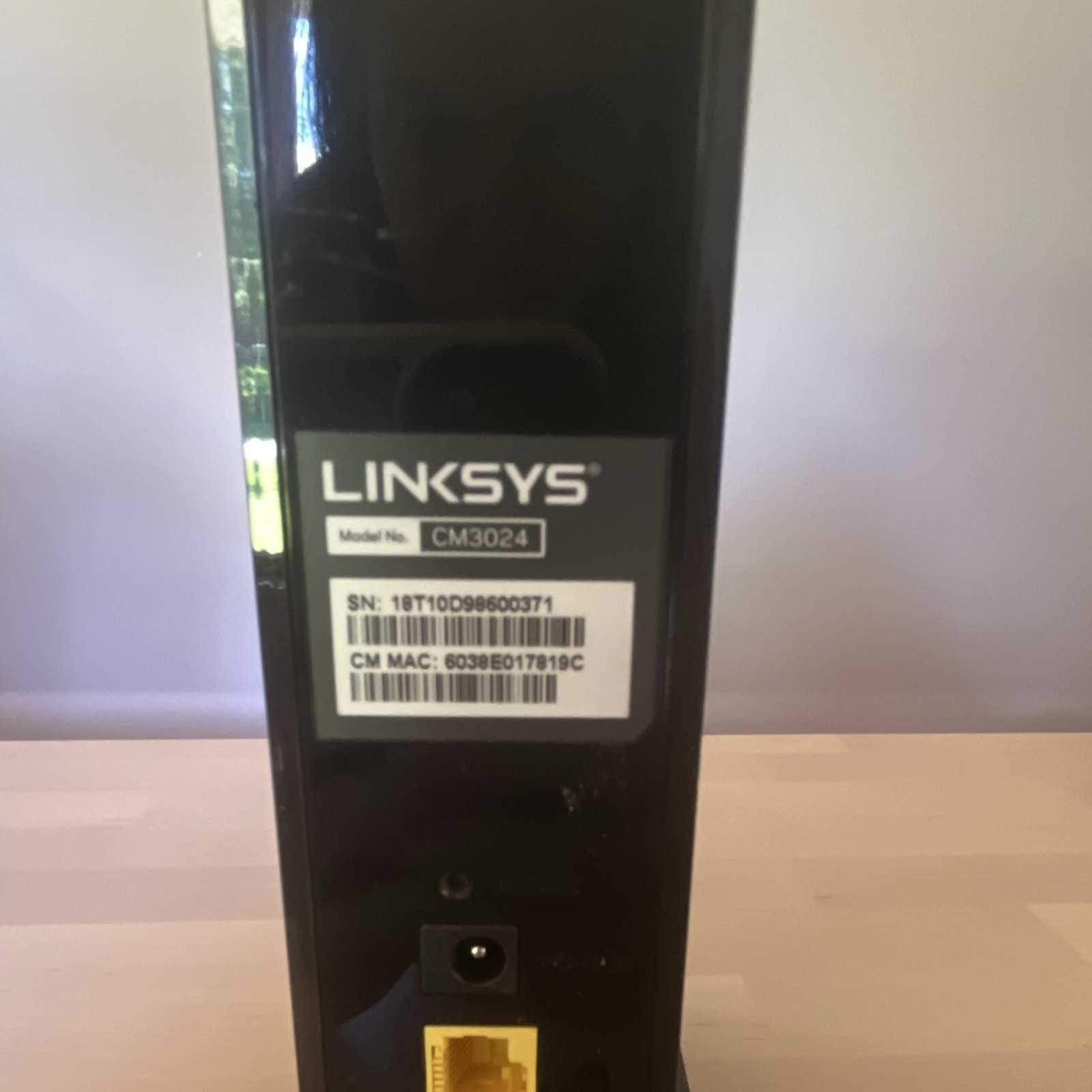 Linksys CM3024 DOCSIS 3.0 Cable Modem – Complete Kit W/ Power
