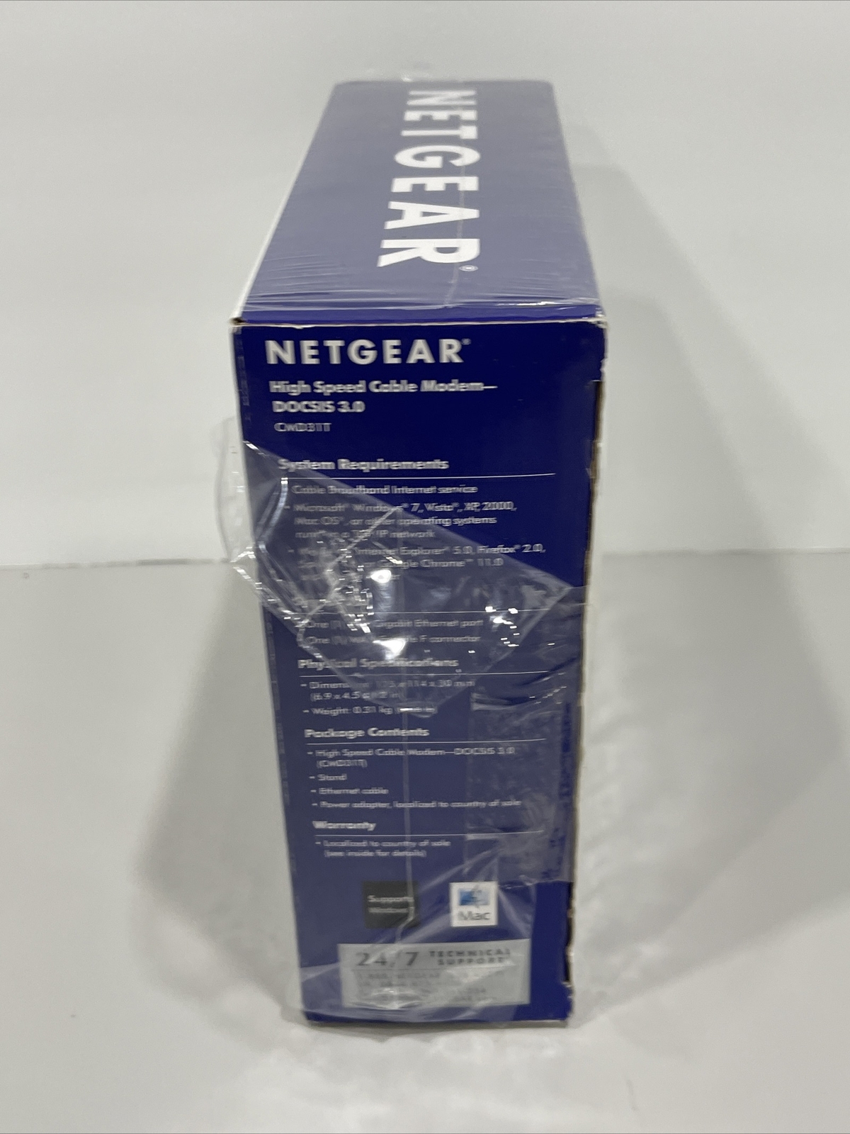 NETGEAR – CMD31T-100NAS DOCSIS 3.0 Cable Modem Sealed Xfinity, Spectrum, Cox