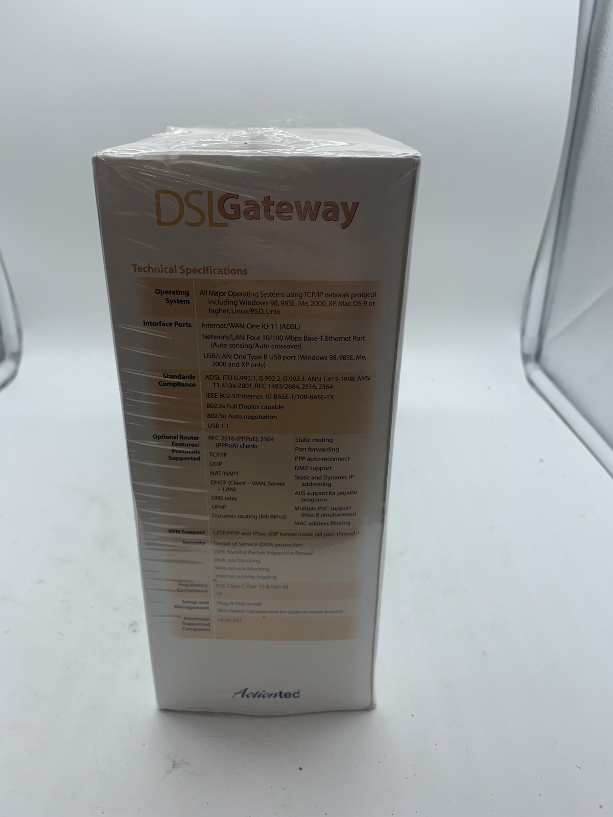 SEALED Actiontec Model GT704 DSL Gateway GS503AD3A-01 w/ FREE SHIPPING