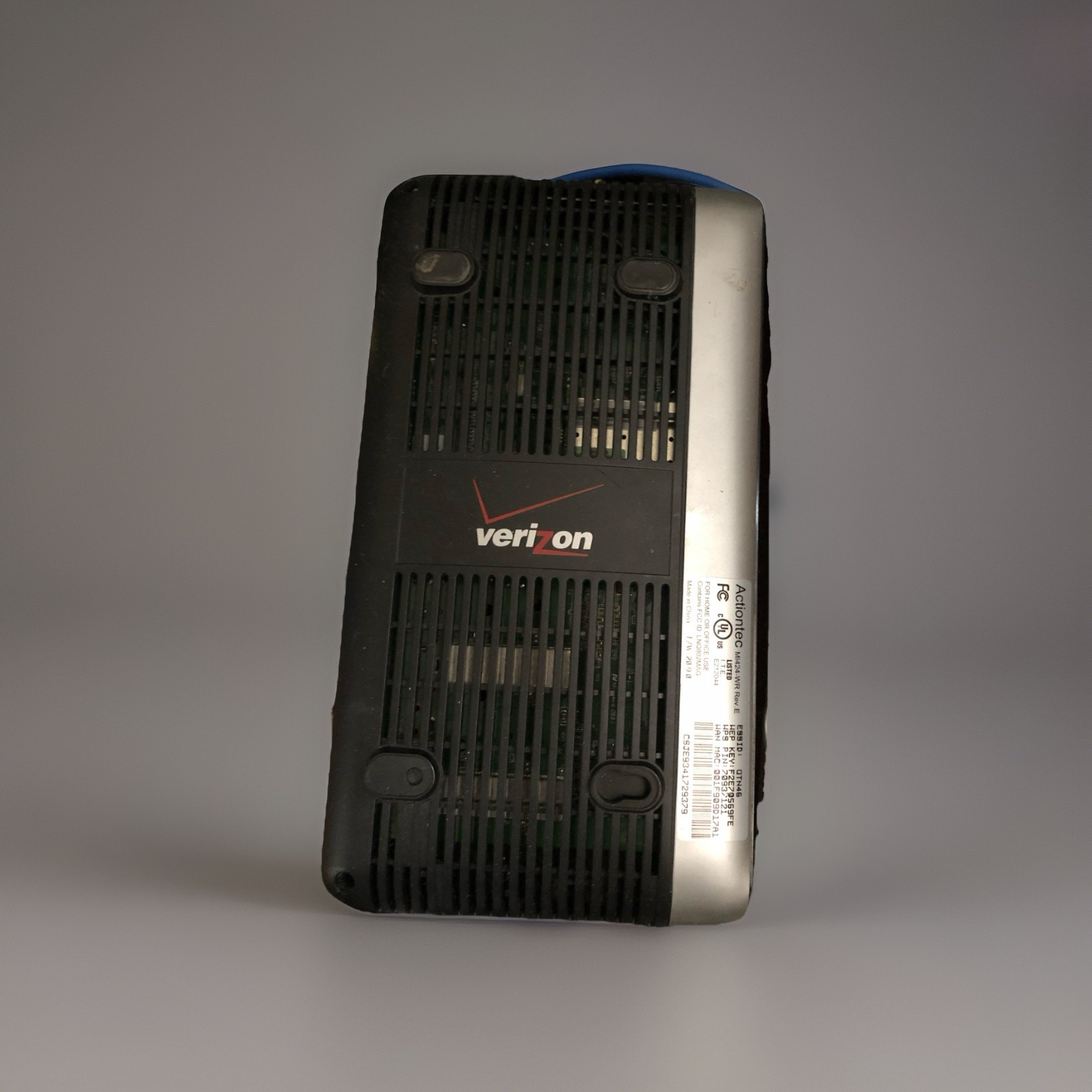Verizon wireless Router Actiontec MI424-WR Rev.E Without Power Line