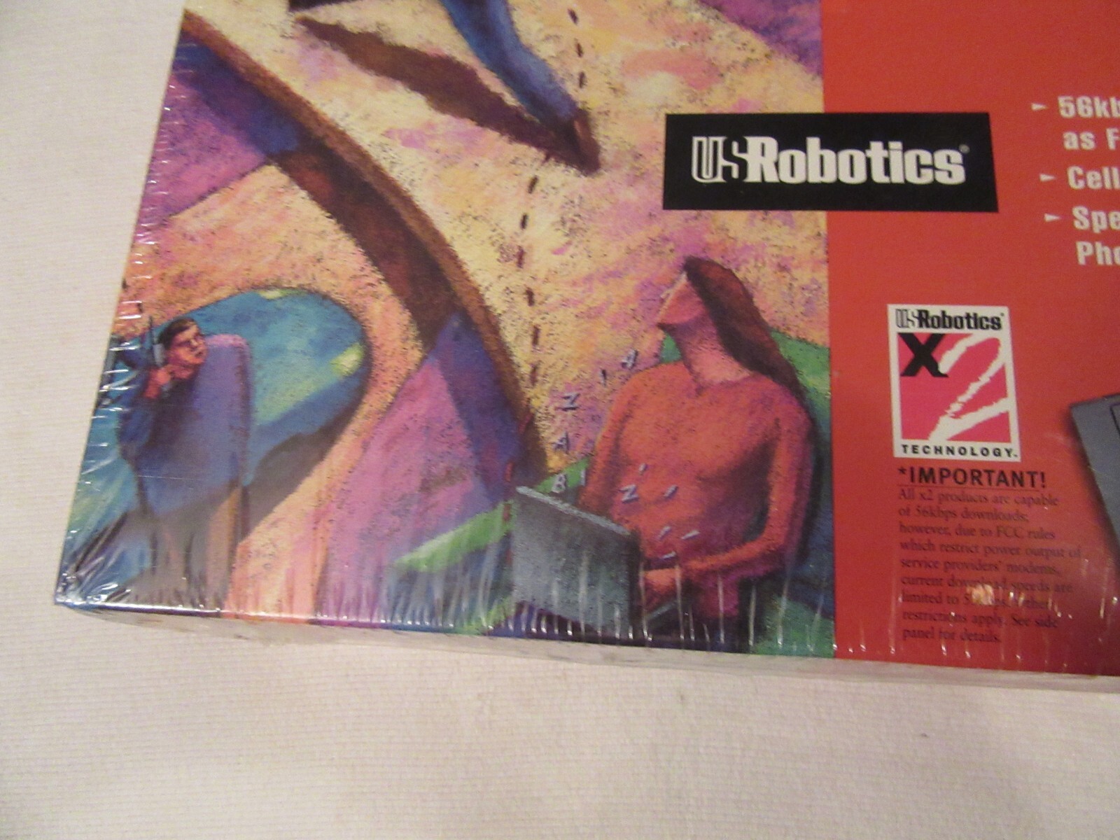 US Robotics Megahertz 56k PC Card Modem, Model XJ5560