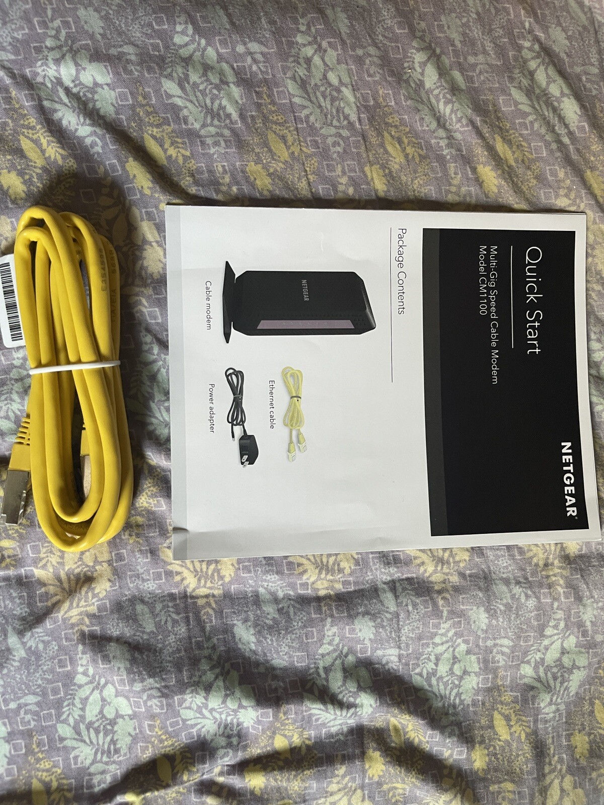 Netgear CM1100 DOCSIS 3.1 Multi-Gig Cable Modem 1GB