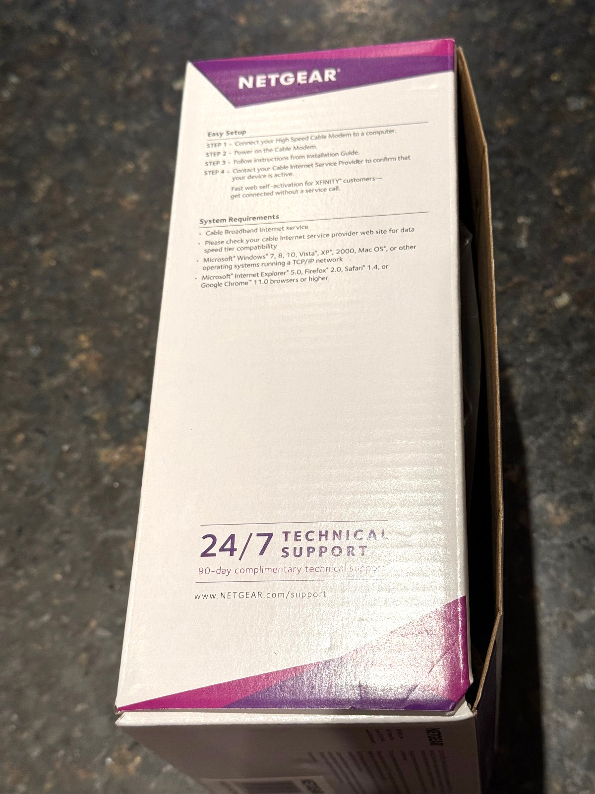 NETGEAR CM700 Cable Modem Doc SIS 3.0 Xfinity Spectrums Cox up to 800Mbps