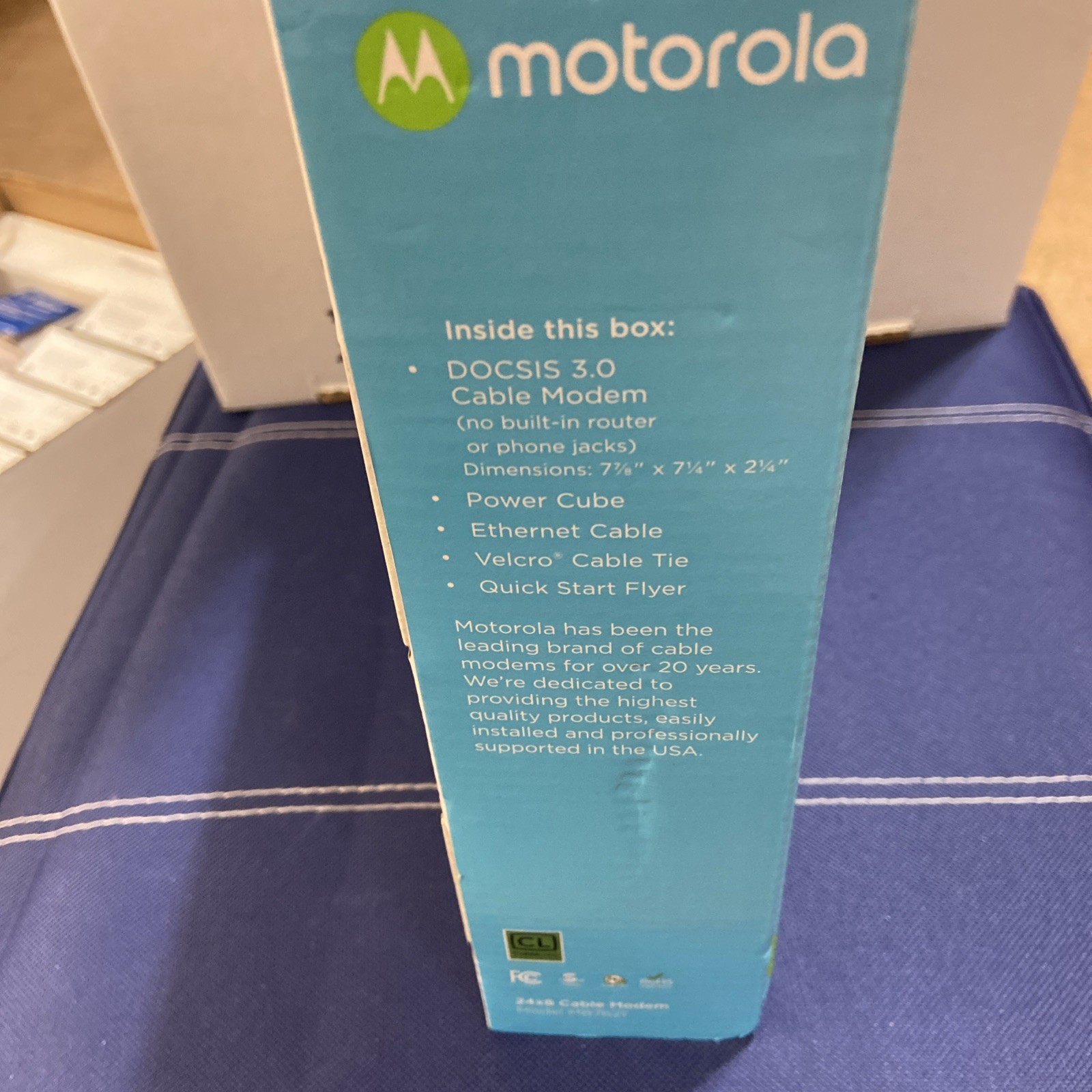 🔥🔥Motorola MB7621-10 1000 Mbps Cable Modem New/Open Box. 🔥🔥🔥