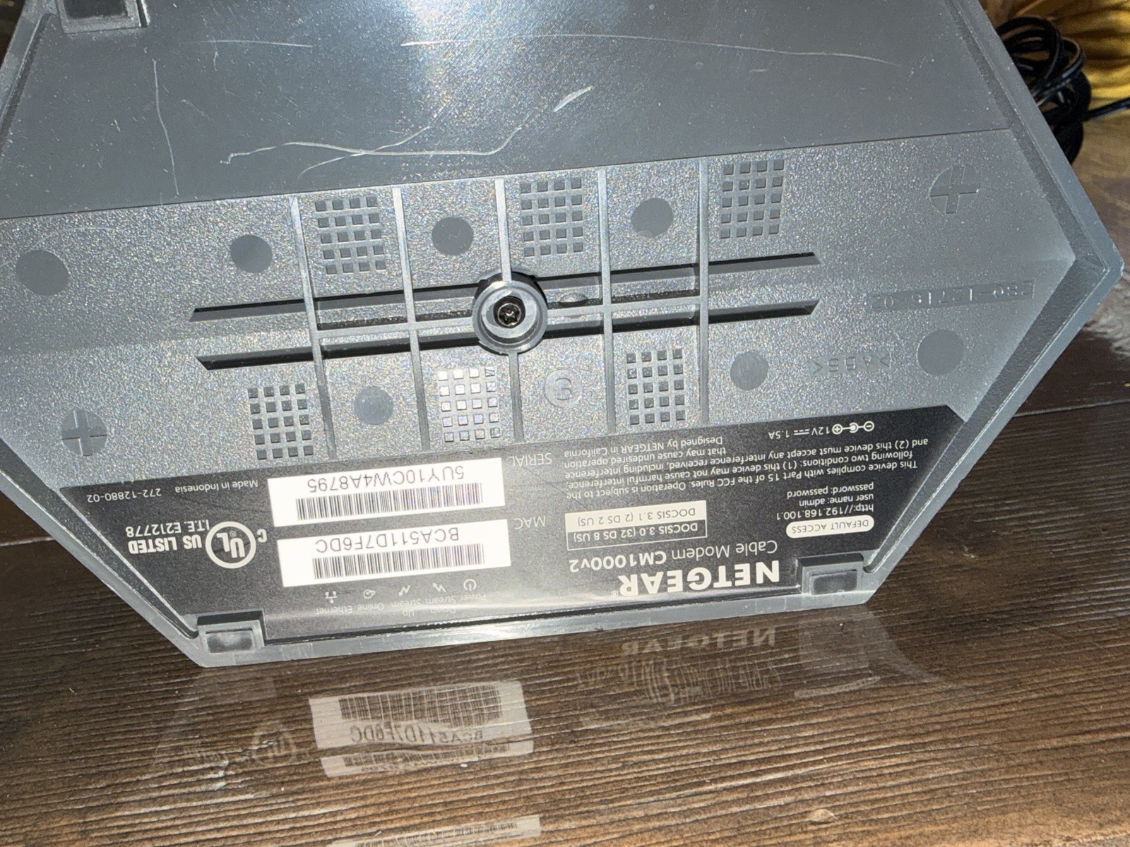 Netgear CM1000 High Speed Cabel Modem – Up to 1GBPS