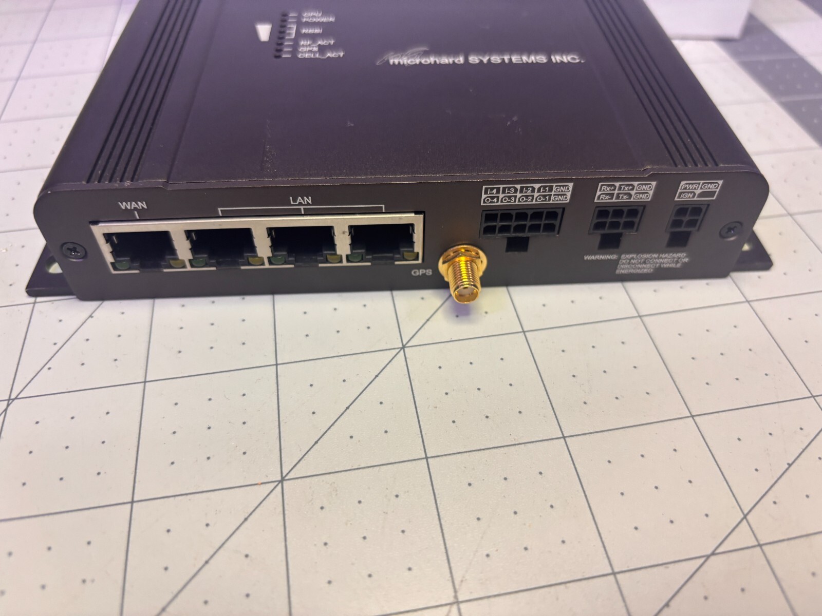 MicroHard VIP4G Cellular Modem LTE Cellular Ethernet/Serial Gateway with WIFI