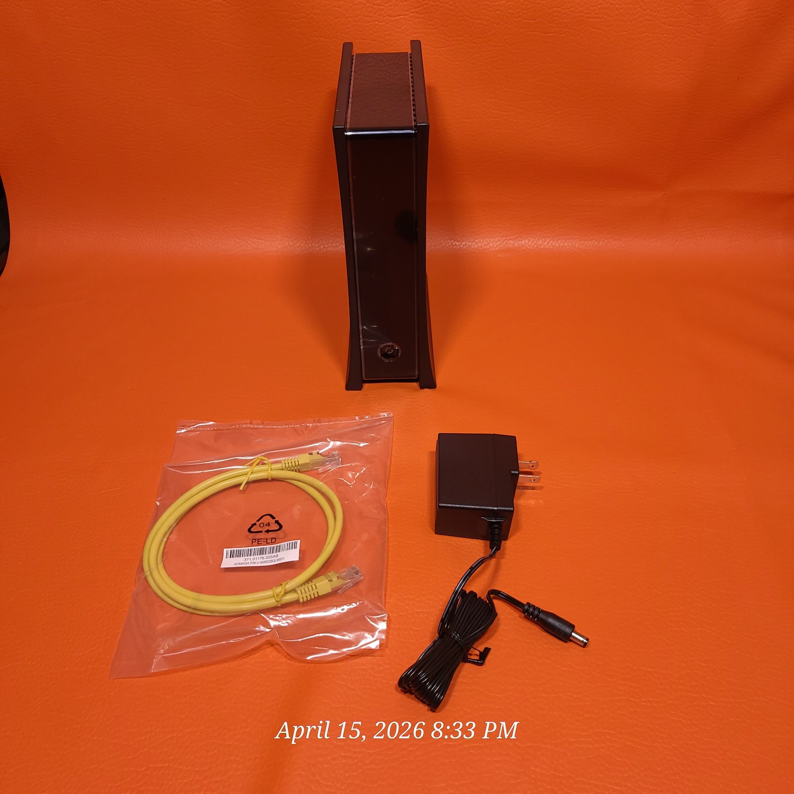 Ubee EU2251 eMTA High Speed DOCSIS 3.1 Advanced Voice Cable Modem 2.5 Gbps RJ-45