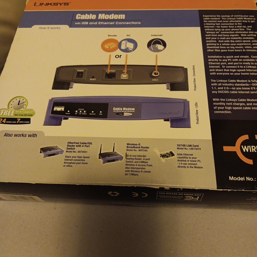 Linksys BEFCMU10 42.88 Mbps