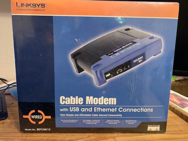 Linksys BEFCMU10 USB Etherfast Cable Modem