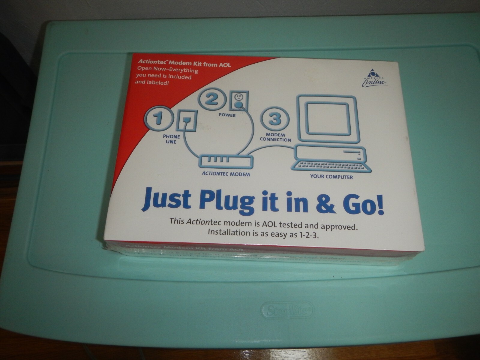 Actiontec Modem Kit from AOL EX56012-04 Item #14273