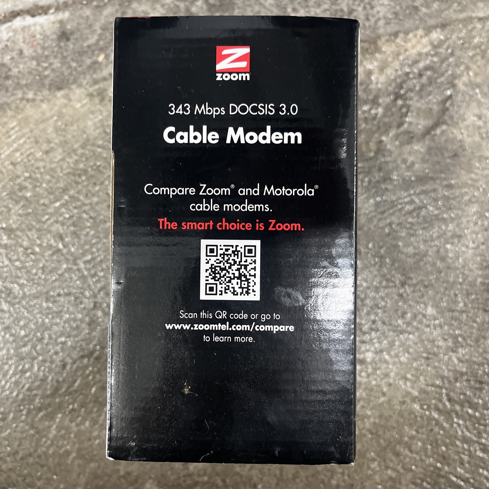Open But Never Used Zoom DOCSIS 3.0 Cable Modem Model 5341