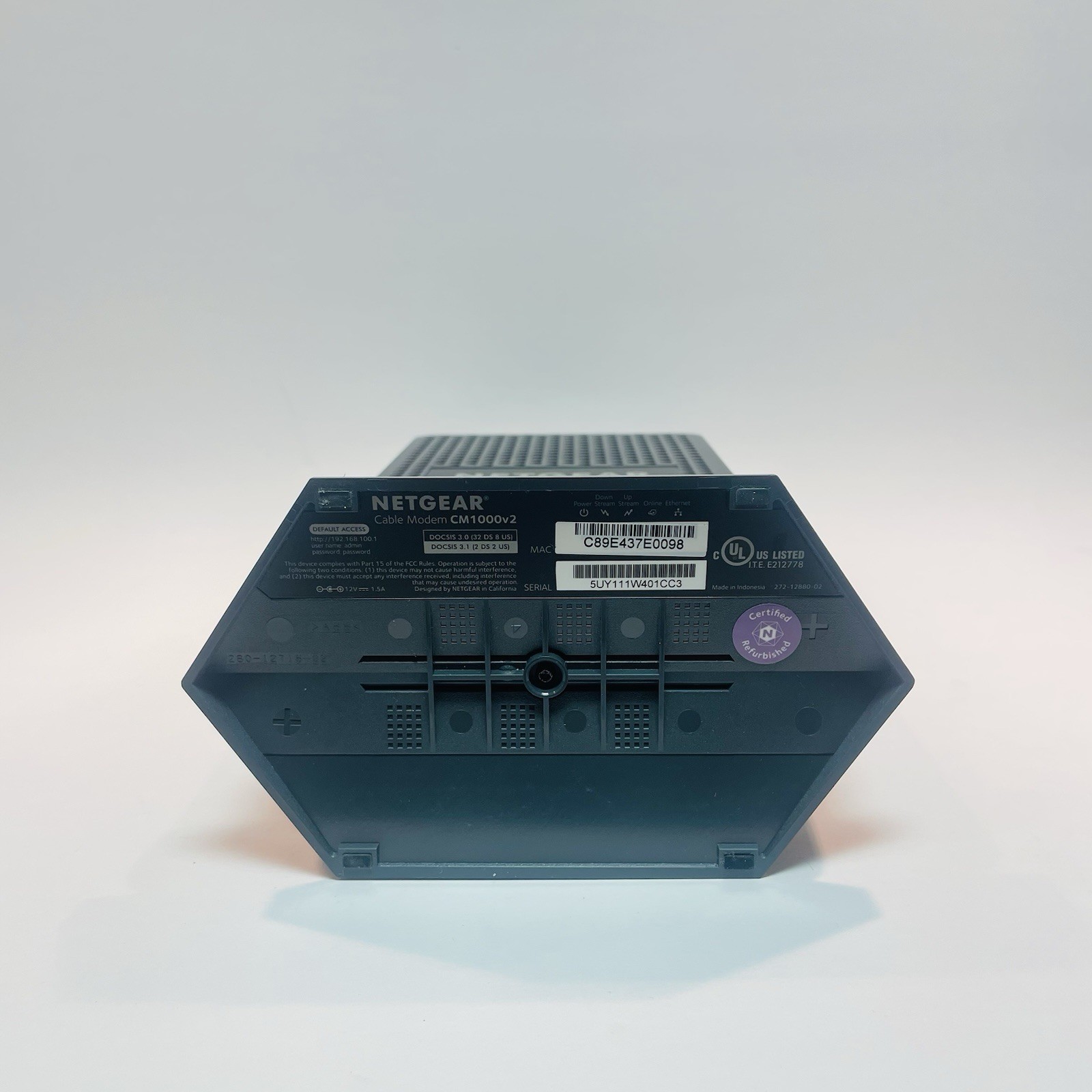 Netgear CM1000v2 Cable Modem DOCSIS 3.1