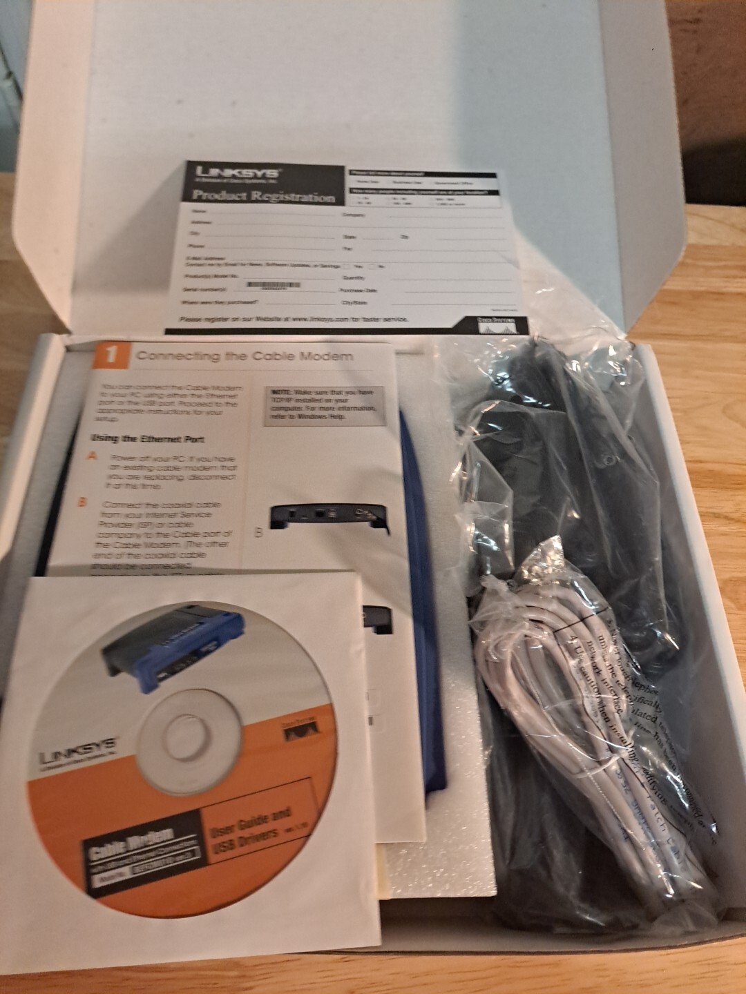 Linksys BEFCMU10 Ver. 2 42.88 Mbps New in box