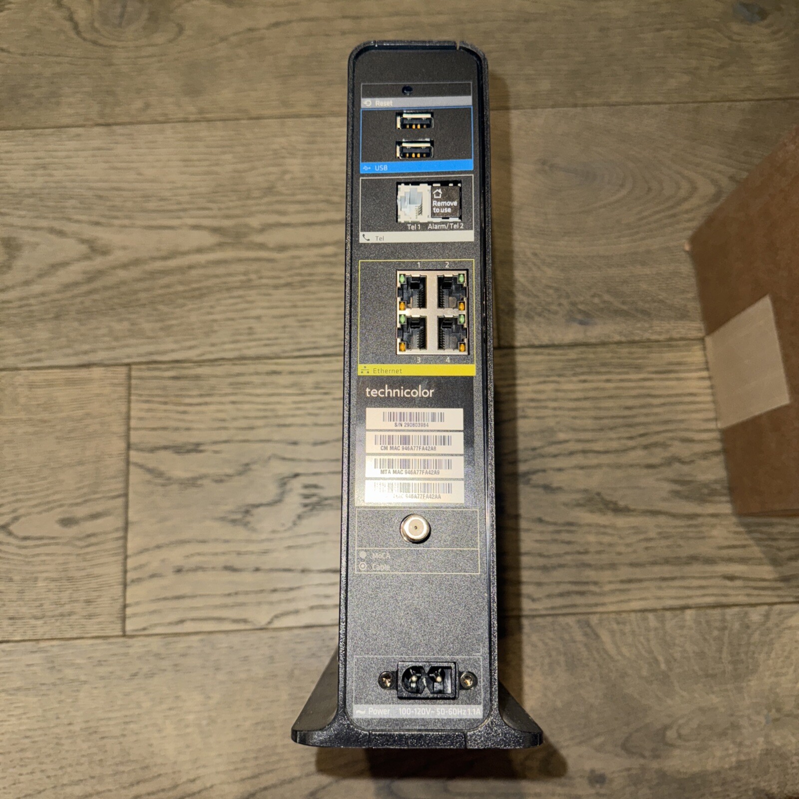 Technicolor DPC3941B Comcast Business Dual Band WiFi Cable Modem Router