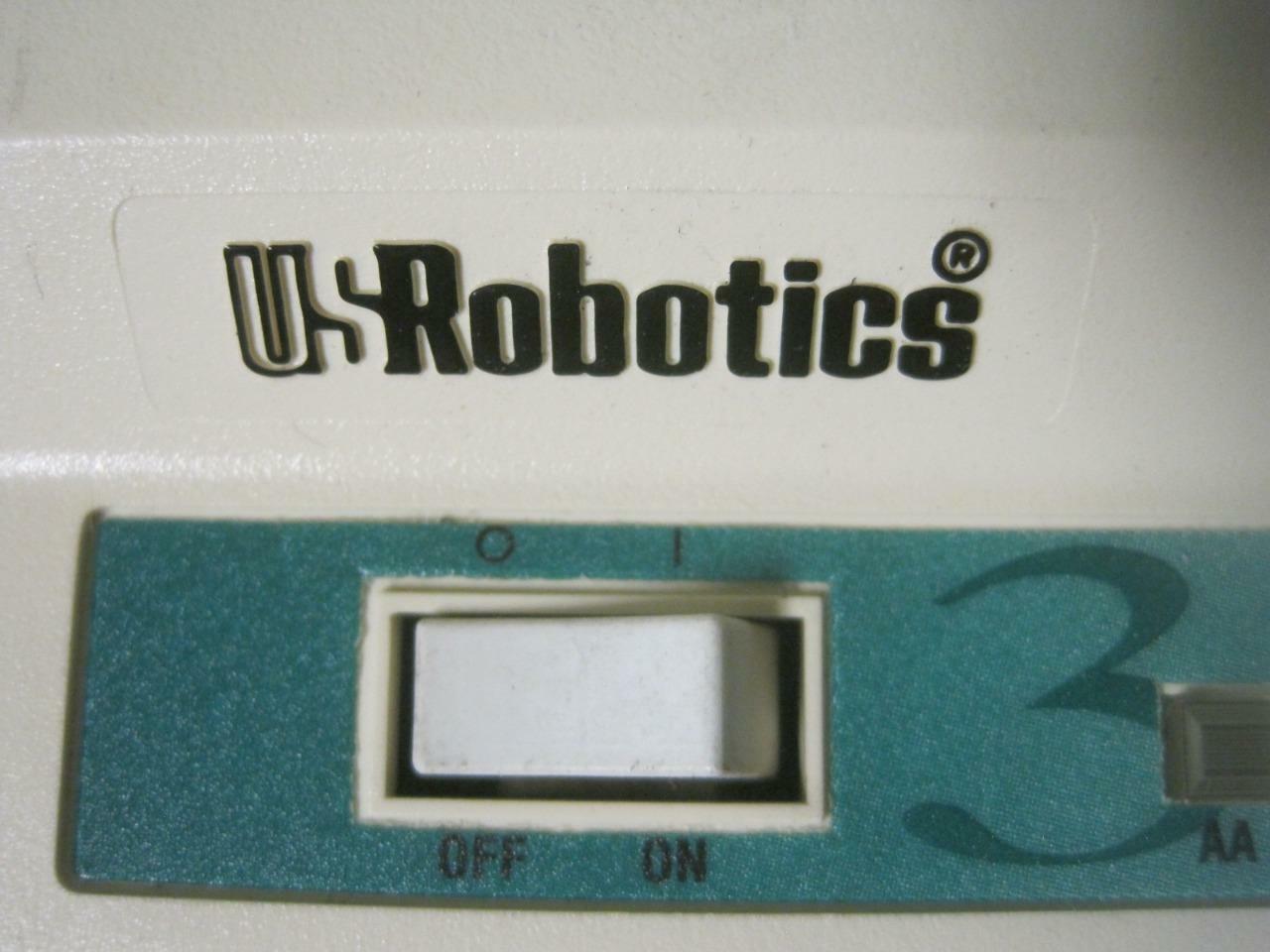 US ROBOTICS 33.6 FAXMODEM SPORTSTER USED FCC 4X2USA-33236-M5-E W/ POWER SUPPLY