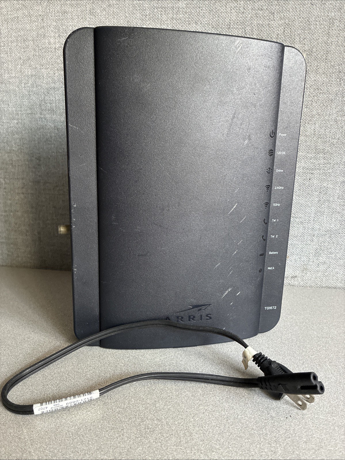 Arris TG1672G Touchstone Telephony Gateway WIFI (2.5/5.0GHz) Cable Modem/Router