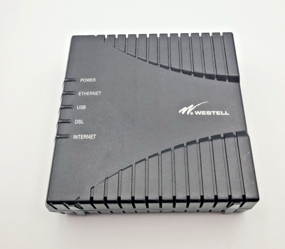 Westell Model C90-610030-06 Black DSL Router