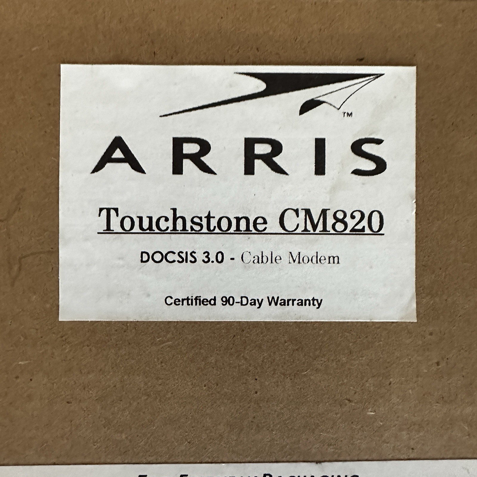 ARRIS CM820A/CT DOCSIS 3.0 Cable Modem