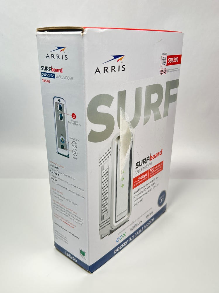 ARRIS (SB8200) – Cable Modem – Fast DOCSIS 3.1
